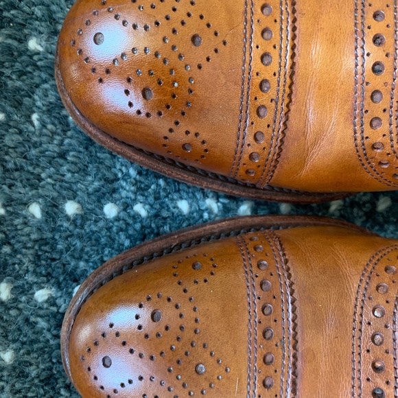 Allen Edmonds Strand Dress Shoe in Walnut Sz. 10 D (medium width) - Picture 6 of 8